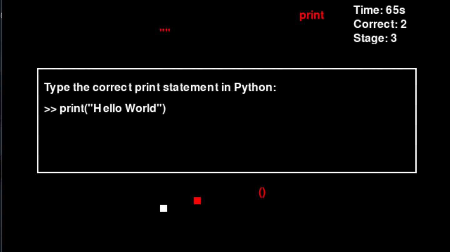 PythonHelloWorldGame プロジェクト画像